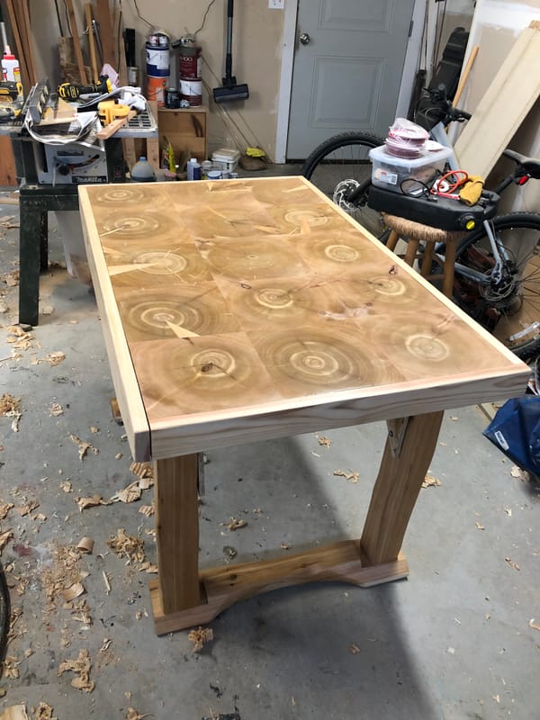 Most Complicated Way to Make a Table Top