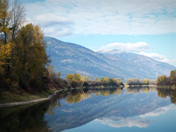 Along the Kootenai in Fall