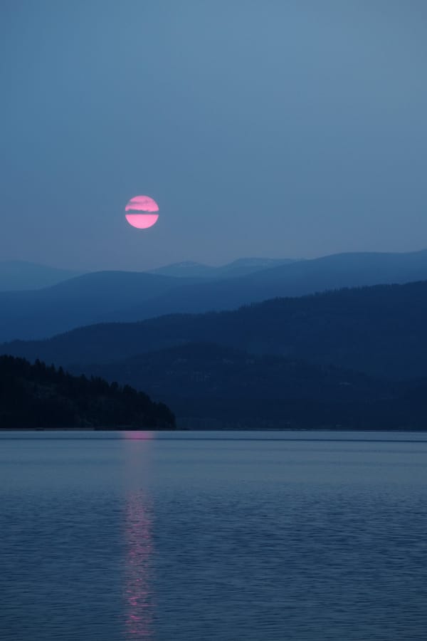 Morning Sunrise from Sandpoint